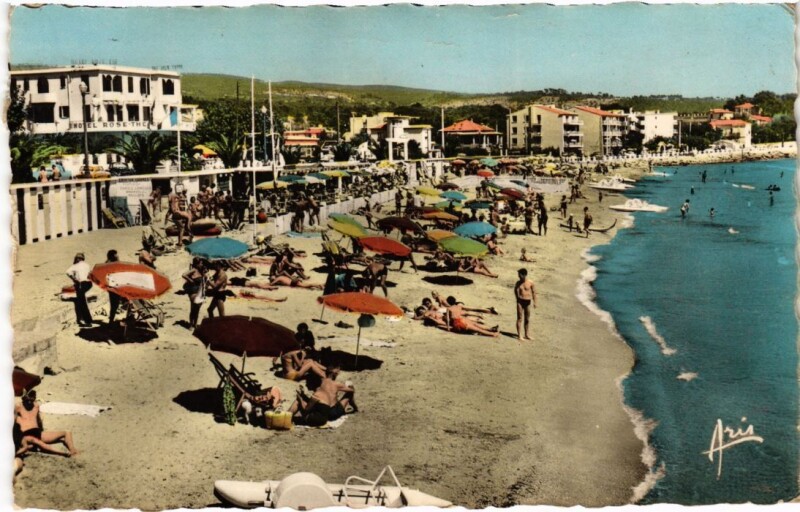 Carte postale ancienne La Ciotat La Plage à La Ciotat