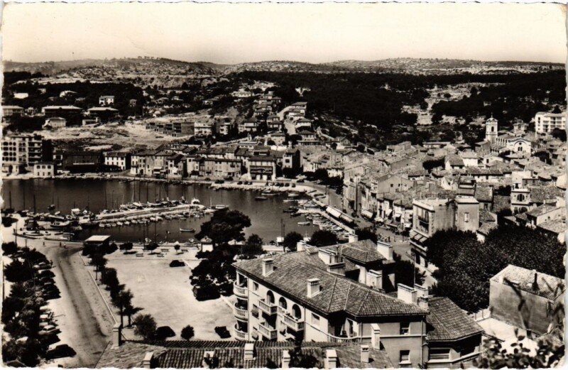Carte postale ancienne Cassis Vue Generale à Cassis
