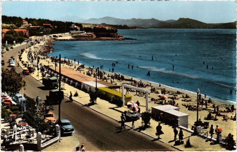 Carte postale ancienne La Ciotat Vue Generale - La Plage à La Ciotat