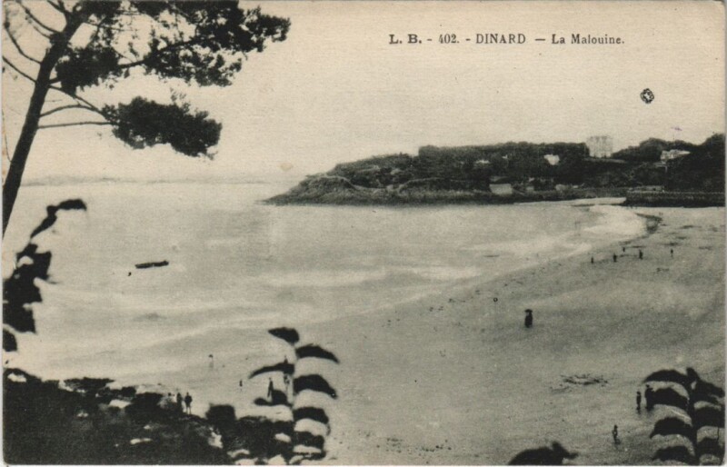 Carte postale ancienne Dinard La Malouine à Dinard