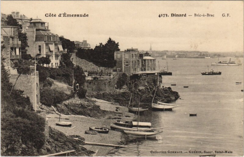 Carte postale ancienne Dinard Bric a Brac à Dinard