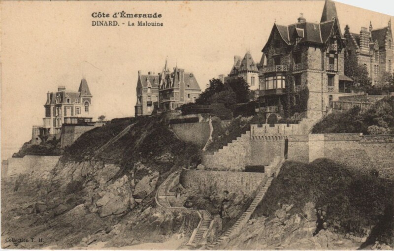 Carte postale ancienne Dinard La Malouine à Dinard