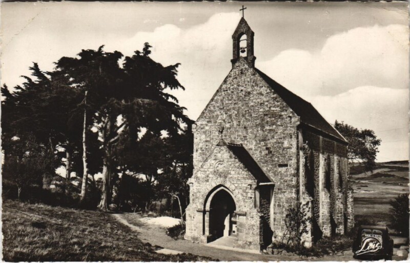 Carte postale ancienne Cancale Chapelle du Verger à Cancale