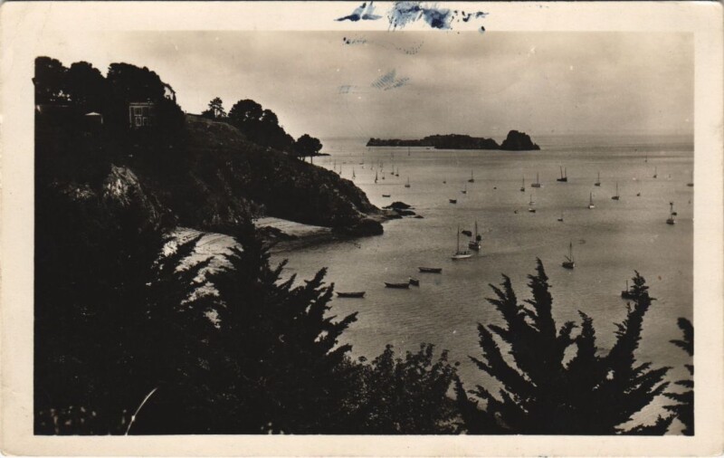 Carte postale ancienne Cancale Pointe du Hock à Cancale
