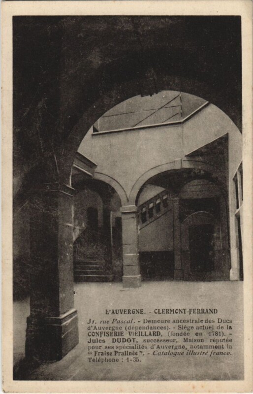 Carte postale ancienne Clermont Ferrand à Clermont-Ferrand