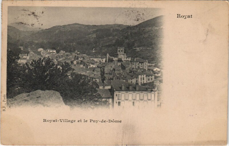Carte postale ancienne Royat à Royat