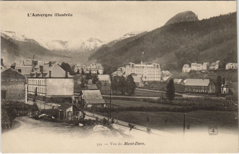 Carte postale ancienne Le Mont Dore à Mont-Dore