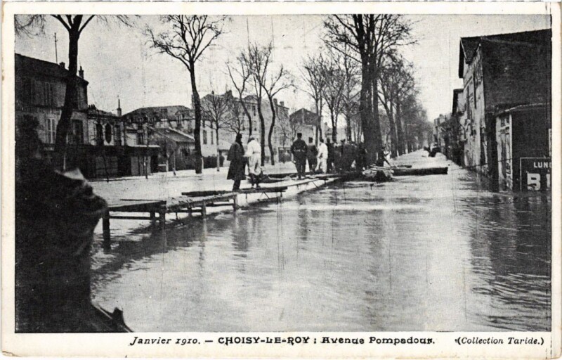 Carte postale ancienne Choisy le Roi Avenue Pompadour France à Choisy-le-Roi