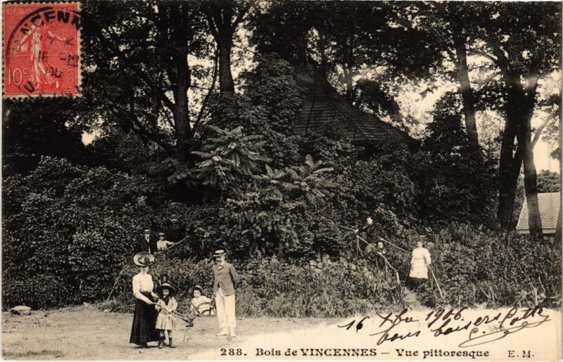 Carte postale ancienne Vincennes Vue pittoresque France à Vincennes