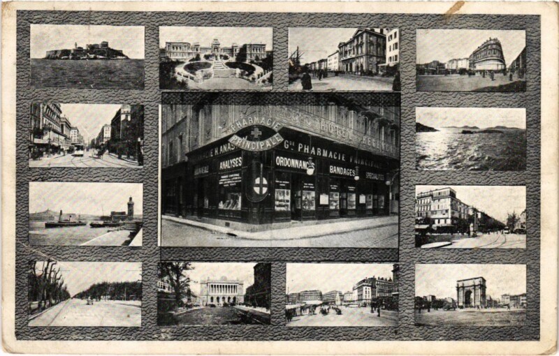 Carte postale ancienne Marseille Scenes à Marseille