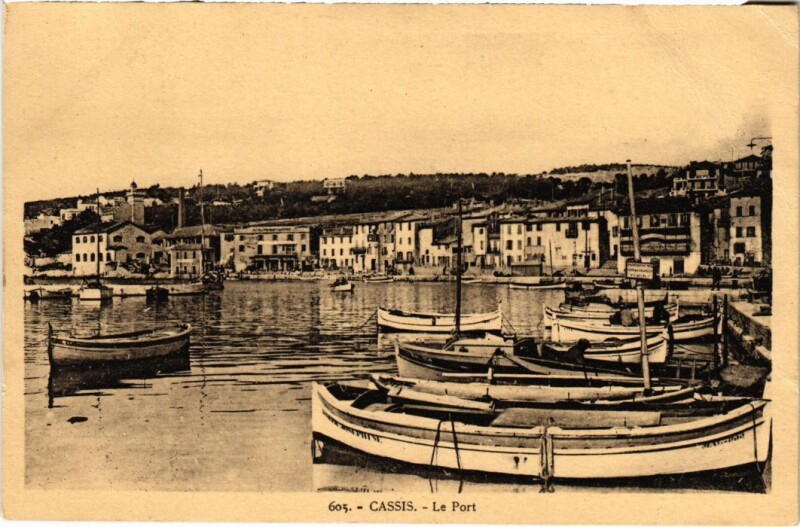 Carte postale ancienne Cassis Le Port à Cassis