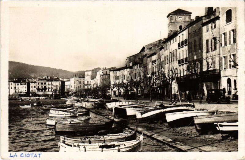 Carte postale ancienne La Ciotat Le Port à La Ciotat