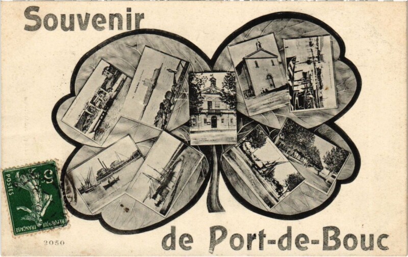 Carte postale ancienne Port-de-Bouc Scenes à Port-de-Bouc