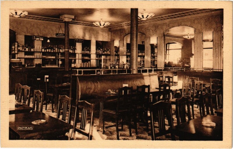 Carte postale ancienne Paris 6e 172, Bd Saint-Germain Cafe De Flore à Paris 6e