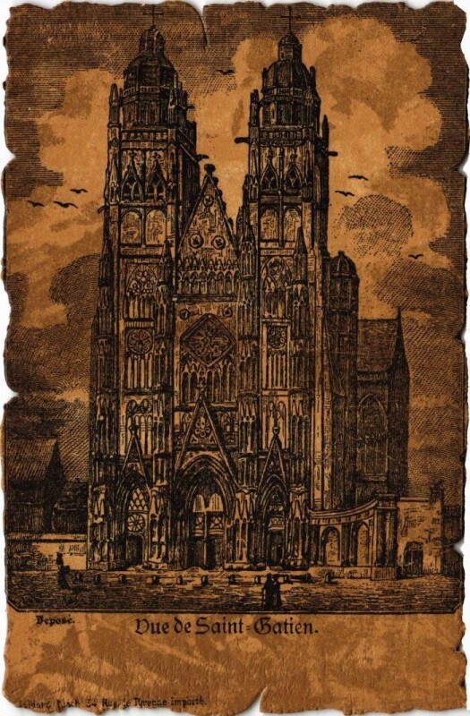 Carte postale ancienne Vieux Paris Saint-Gatien
