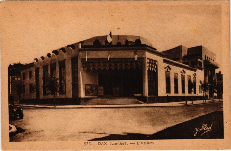 Carte postale ancienne Dax L'Atrium