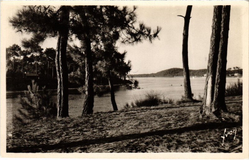 Carte postale ancienne Hossegor Le Lac