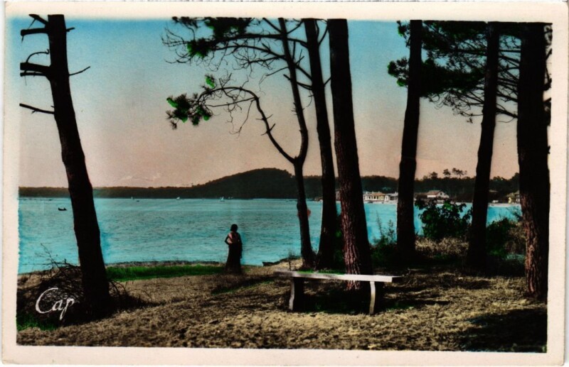 Carte postale ancienne Hossegor La Foret et le Lac