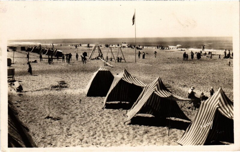 Carte postale ancienne Hossegor La Plage