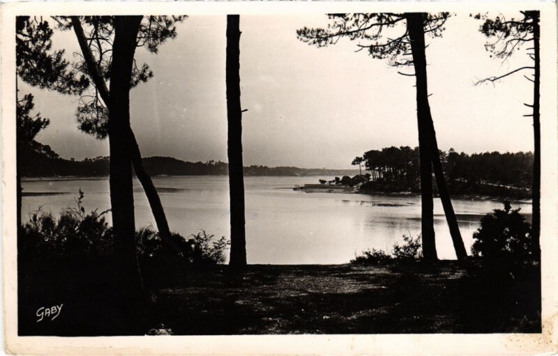 Carte postale ancienne Hossegor Le Lac