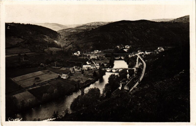 Carte postale ancienne Le Pont de Mant France