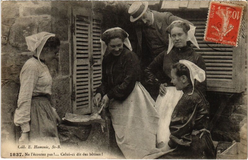Carte postale ancienne People - Types