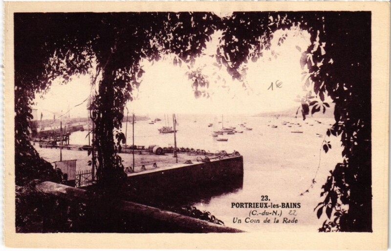 Carte postale ancienne Saint-Quay-Portrieux Portrieux-les-Bains - Un Coin de la Rade à Saint-Quay-Portrieux