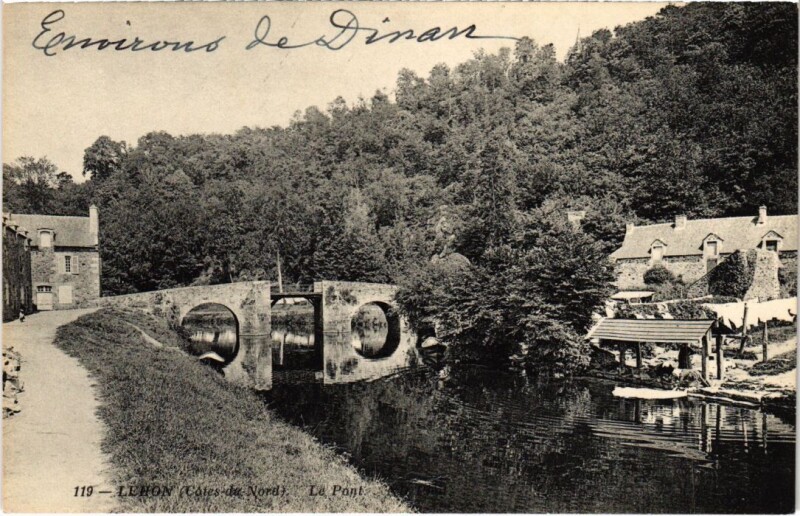 Carte postale ancienne Lehon Le Pont