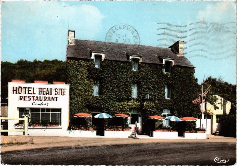 Carte postale ancienne Port-a-la-Duc L'Hotel Beau Site