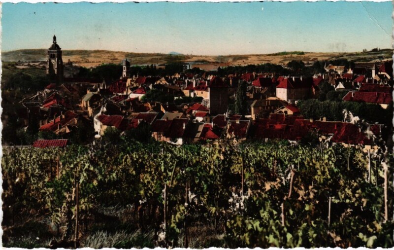 Carte postale ancienne Arbois vue generale à Arbois