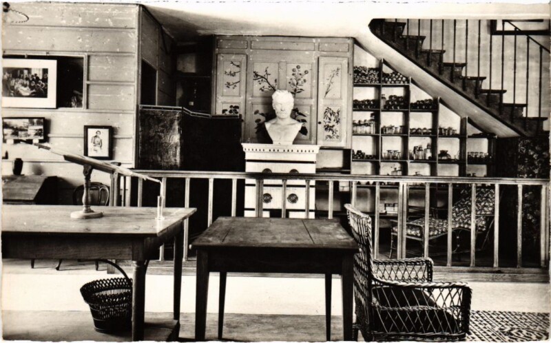 Carte postale ancienne Arbois Maison Paternelle de Pasteur ,La Laboratoire à Arbois