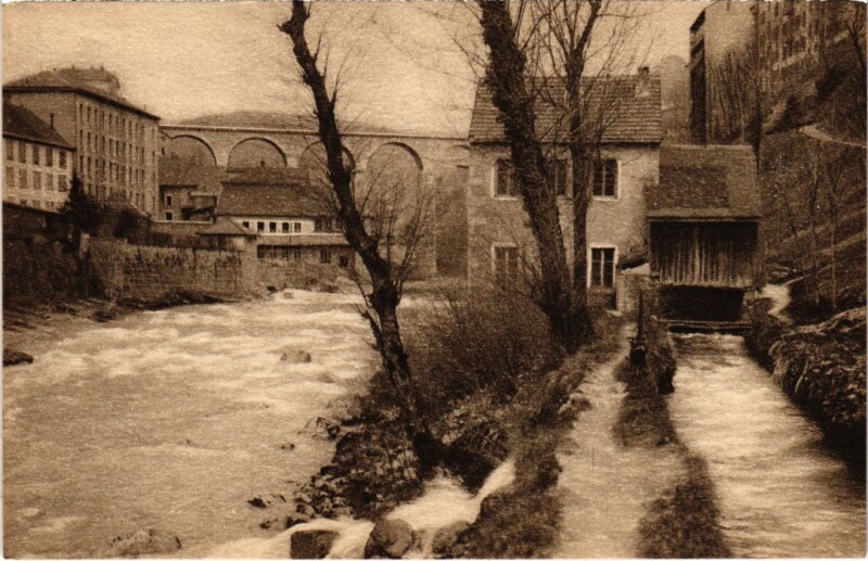 Carte postale ancienne Saint Claude La Bienne sous le Pre à Saint-Claude