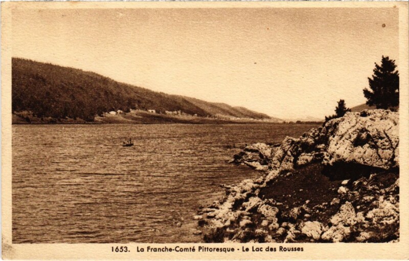 Carte postale ancienne Lac de Rousses