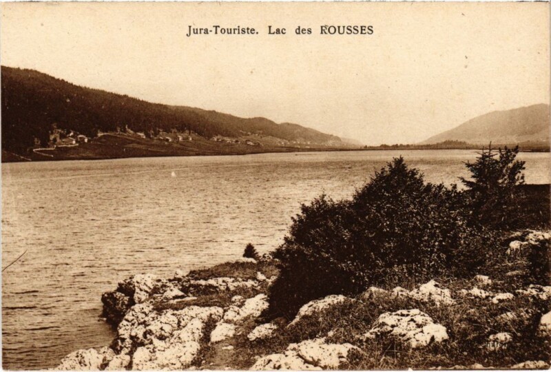 Carte postale ancienne Lac de Rousses