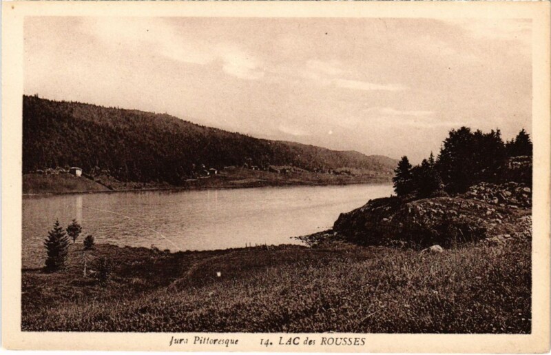 Carte postale ancienne Lac de Rousses