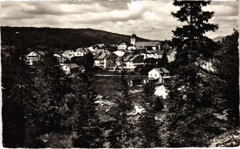 Carte postale ancienne Les Rousses vue generale aux Rousses