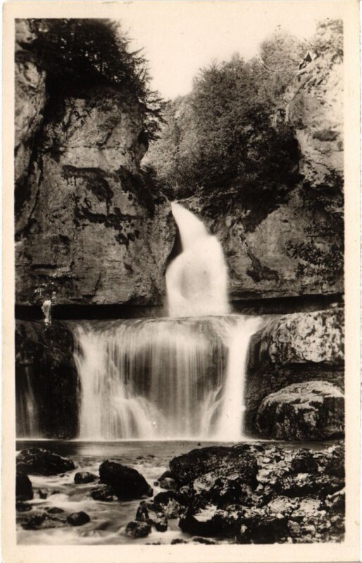 Carte postale ancienne Cascade de la Billaude