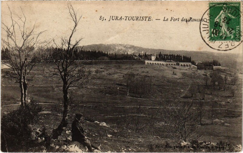 Carte postale ancienne Le Fort des Rousses