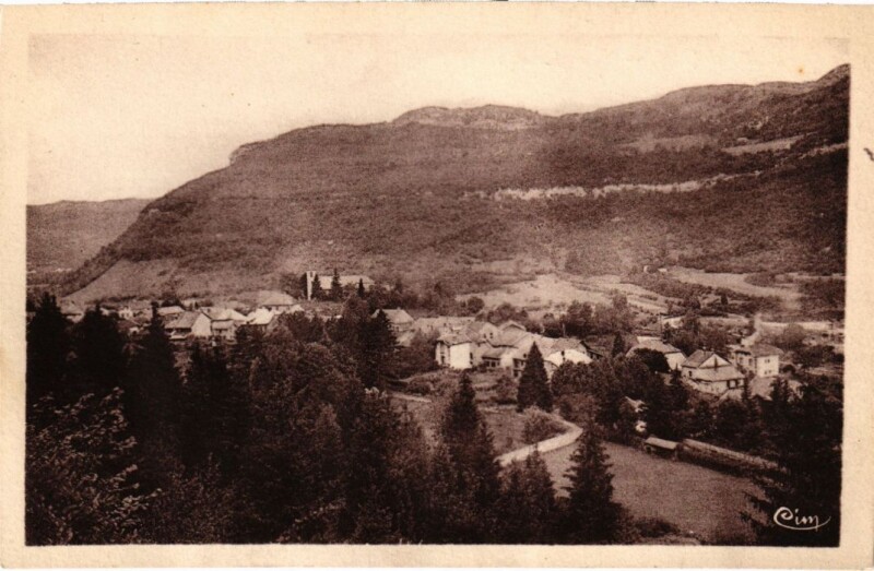 Carte postale ancienne Molinges vue generale