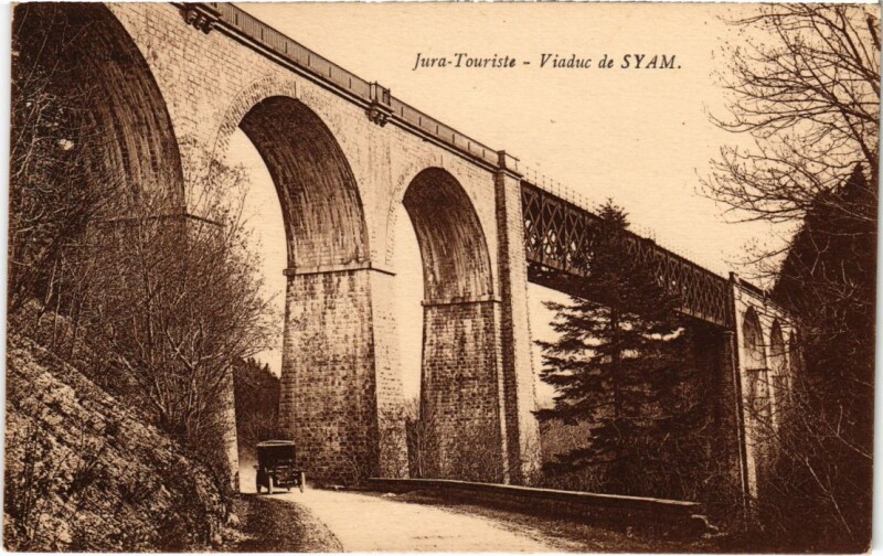 Carte postale ancienne Viaduc de Syam