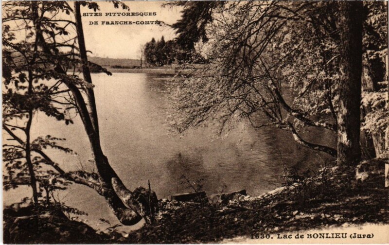 Carte postale ancienne Lac de Bonlieu à Bonlieu