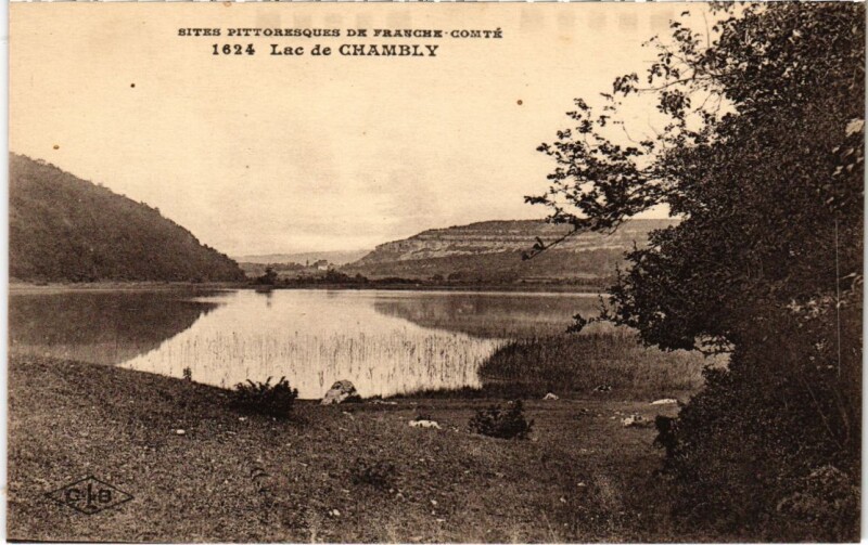 Carte postale ancienne Lac de Chambly