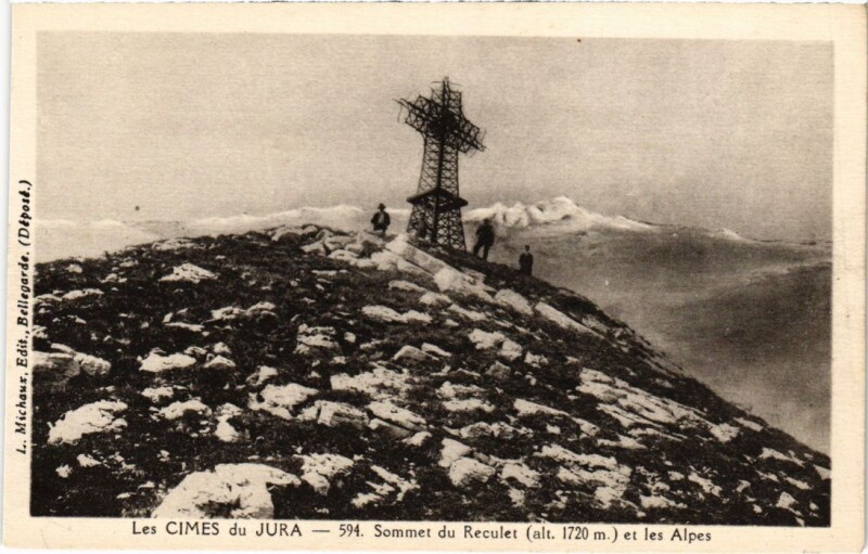 Carte postale ancienne Sommet du Reculet