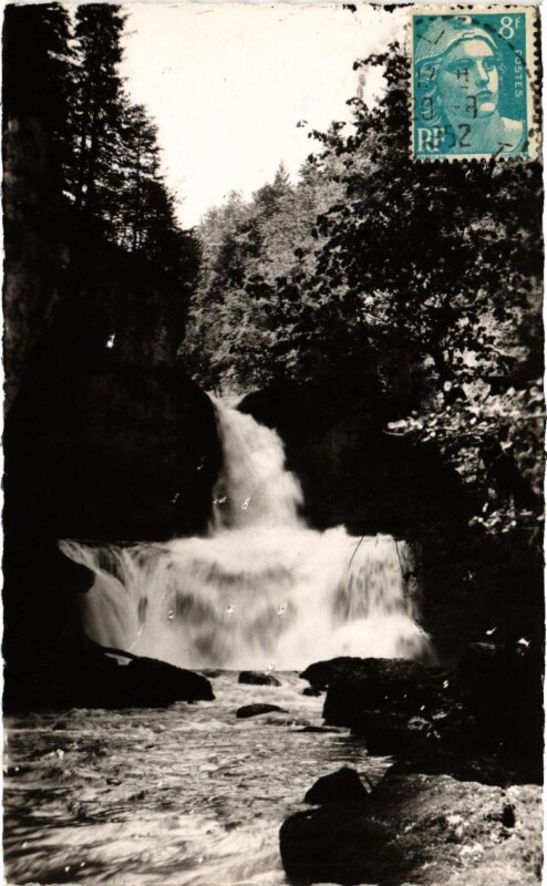 Carte postale ancienne Cascade de la Billaude