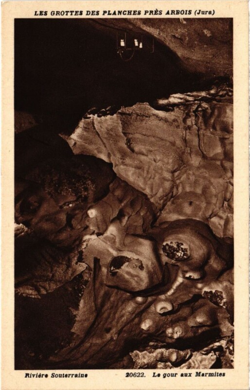 Carte postale ancienne Le gour aux Marmites