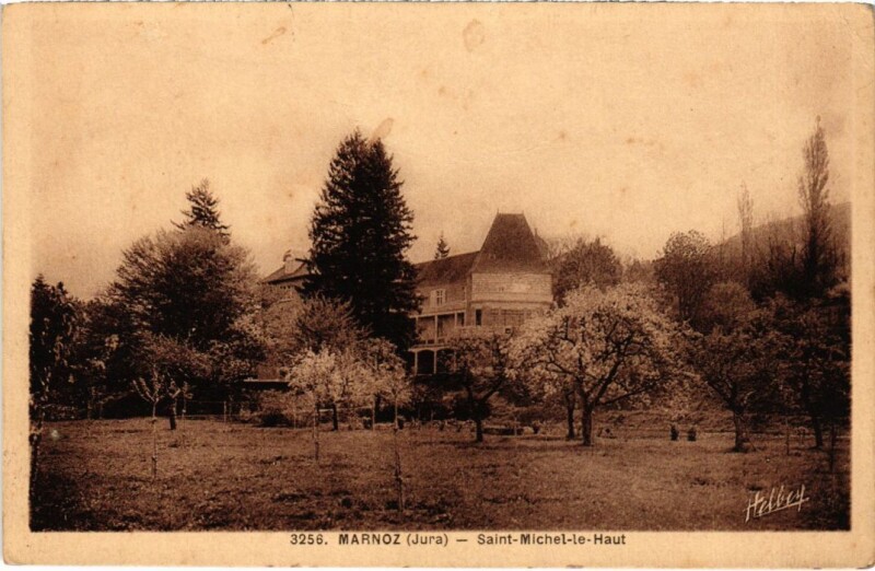 Carte postale ancienne Marnoz Saint-Michel le Haut à Marnoz
