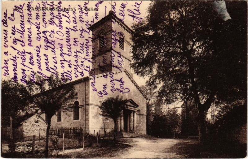 Carte postale ancienne Eglise