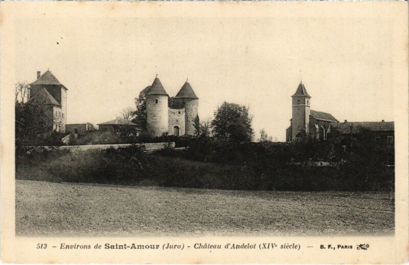 Carte postale ancienne Chateau d'Andelot