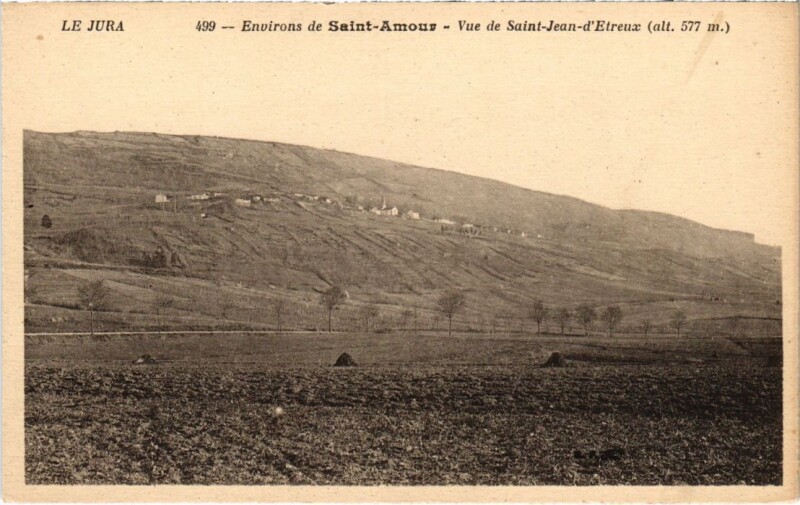 Carte postale ancienne Vue de Saint-Jean d'Entreux