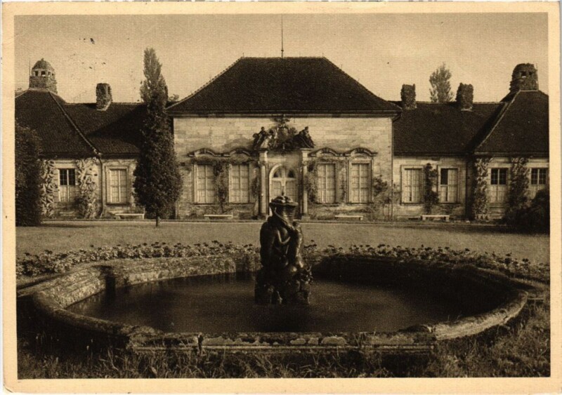 Carte postale ancienne Bayreuth Eremitage Germany